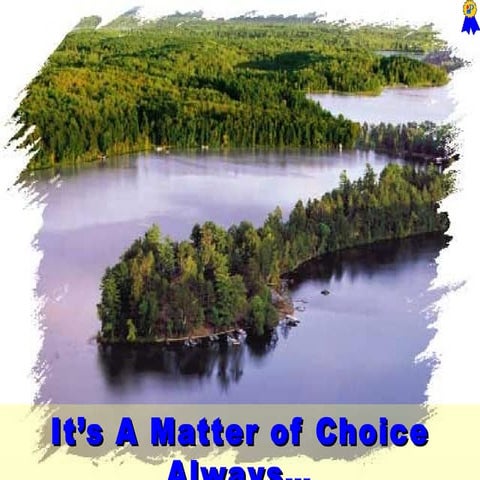 A Matter Of Choice
