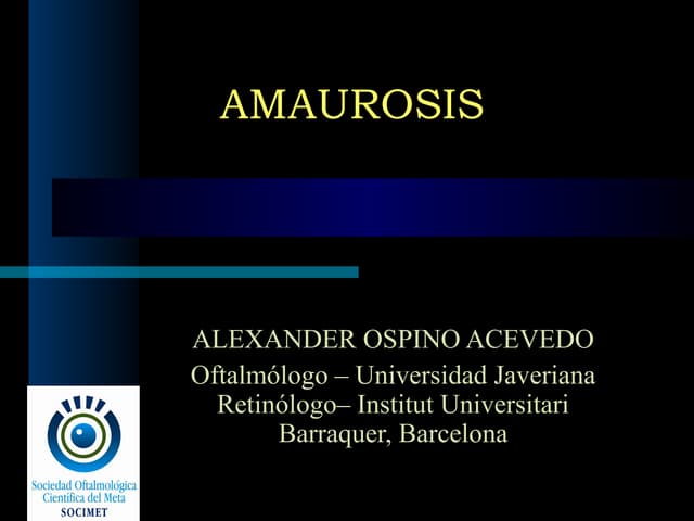 Amaurosis fugax
