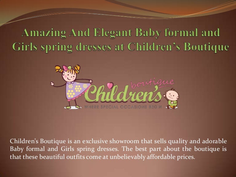 adorables children's boutique