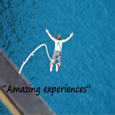 "Amazing Experiences"  clase de ingles A2