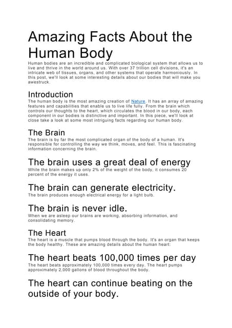 10 things we learned about humans in 2019 | PPT