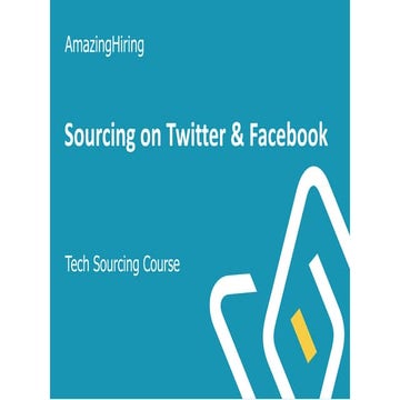 Amazing hiring tech sourcing course 4 twitter and facebook the lokenbergs
