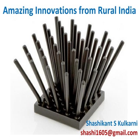 Amazing innovations from rural india
