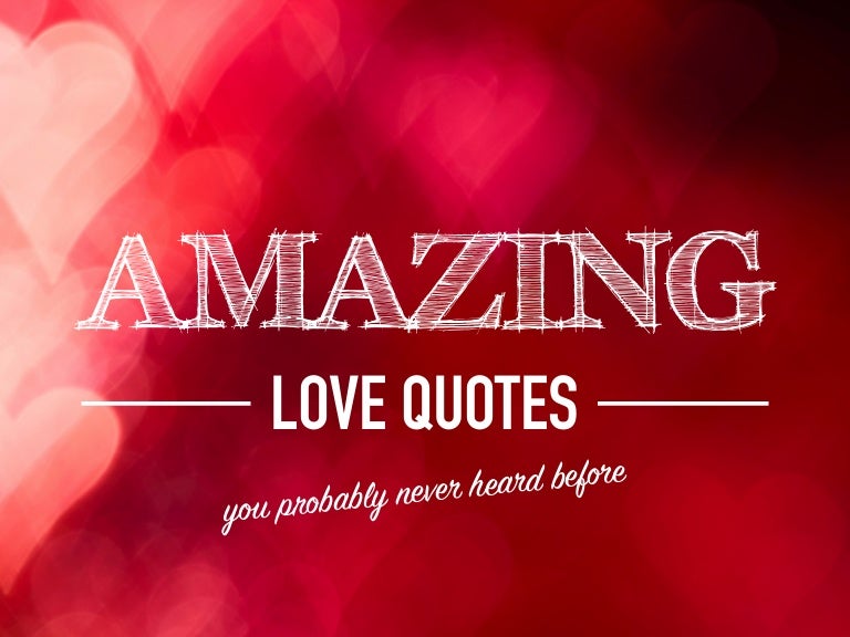 Amazing lovers. Amazing lovers