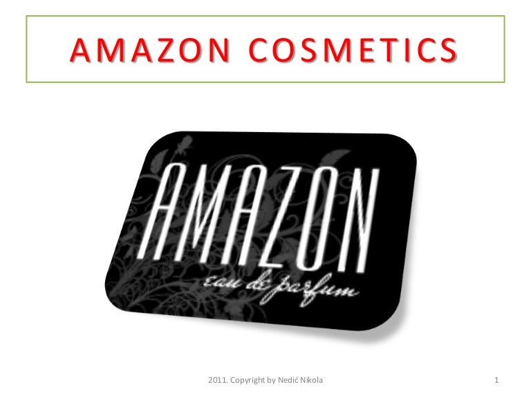 Amazon Cosmetics Prezentacija