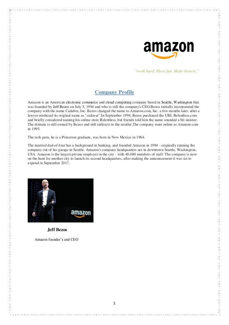 Amazon Documents