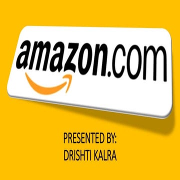 e commerce operator - amazon 