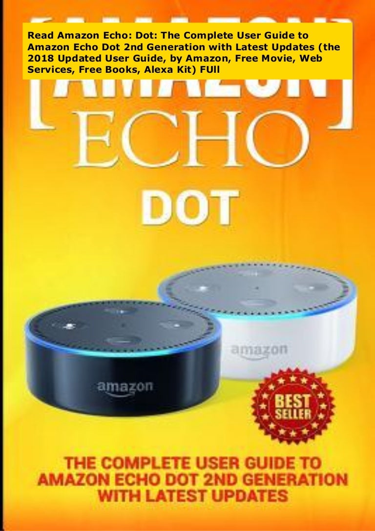 amazon echo dot 2nd generation manual