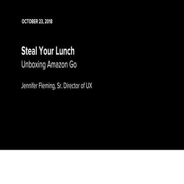 Introducin Amazon Go | PPTX