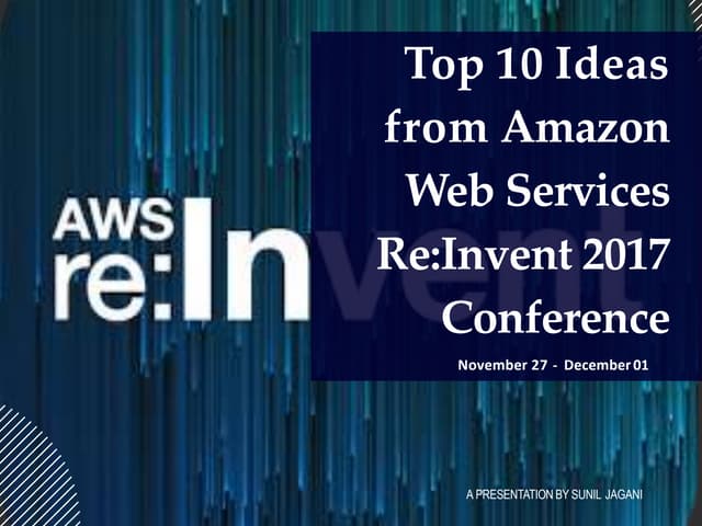 Amazon Web Services (AWS) Presentation