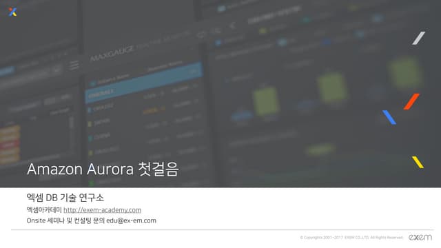 Amazon aurora 1