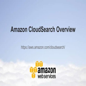 Amazon CloudSearch