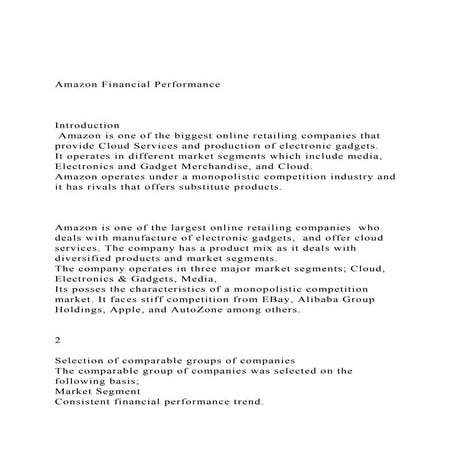 Financial Analysis Project (Amazon).pptx