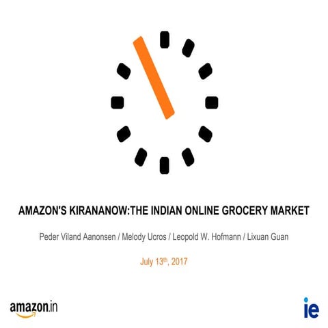 Anshu amazon fresh case study | PPTX