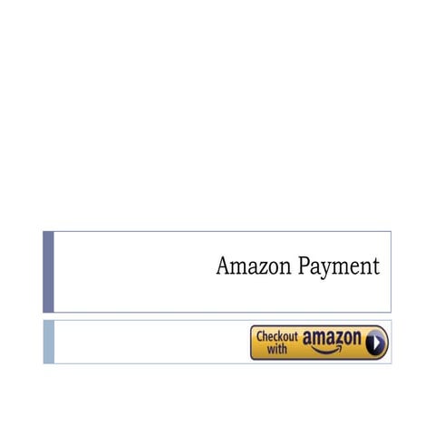 Amazon payment