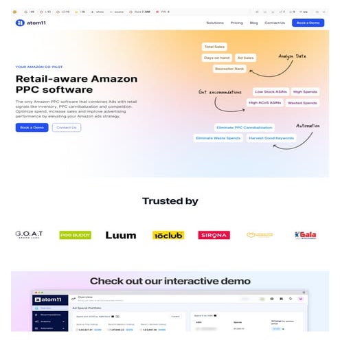 Atom11: Optimize Your Amazon PPC Campaigns for Maximum ROI | PDF