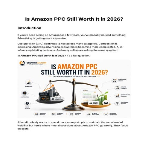 Amazon PPC Strategy Guide 2026 | GrowithAmazon | PDF
