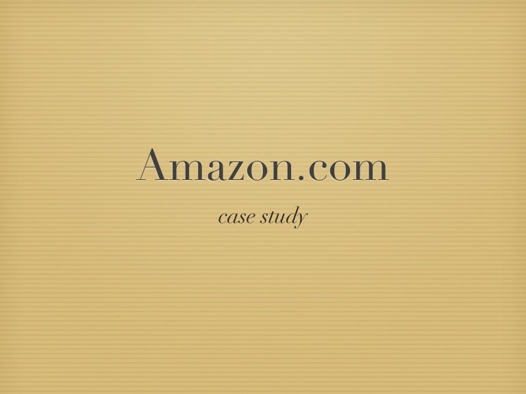 Amazon Company Profile and Strategy