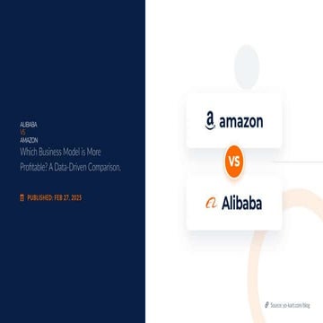 Amazon vs Alibaba Business Model: A Complete Comparison Guide | PDF