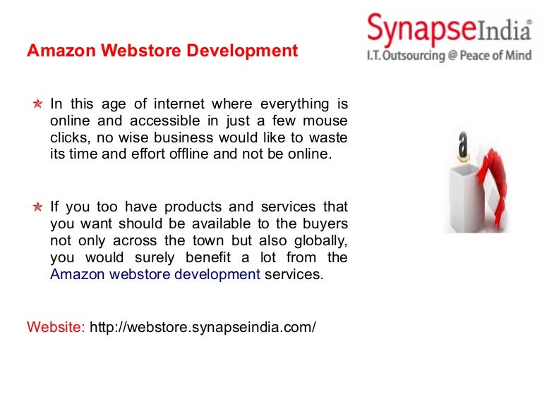 amazon webstore development amazon webstore