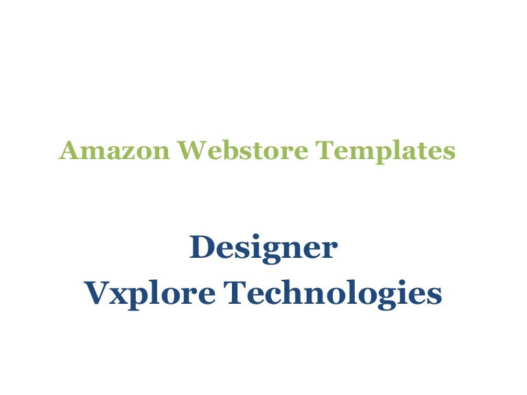 amazon webstore templates apply to your webstore amazon webstore