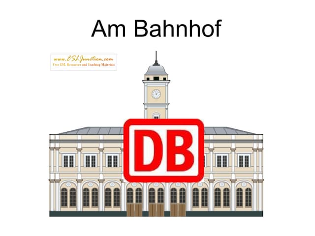 Am Bahnhof / Am Flughafen