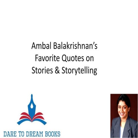 Favorite Quotes on Stories and Storytelling