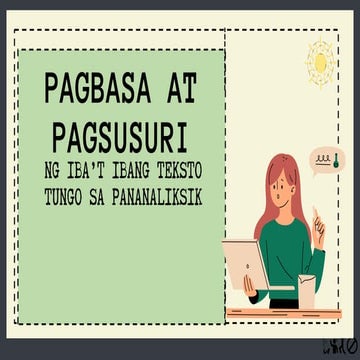 Fil 33 Paggawa ng Riserts/Filipino Research/Term Paper | PPTX