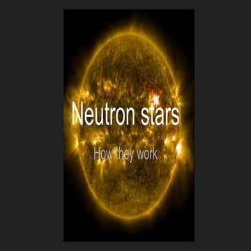 Neutron stars basics