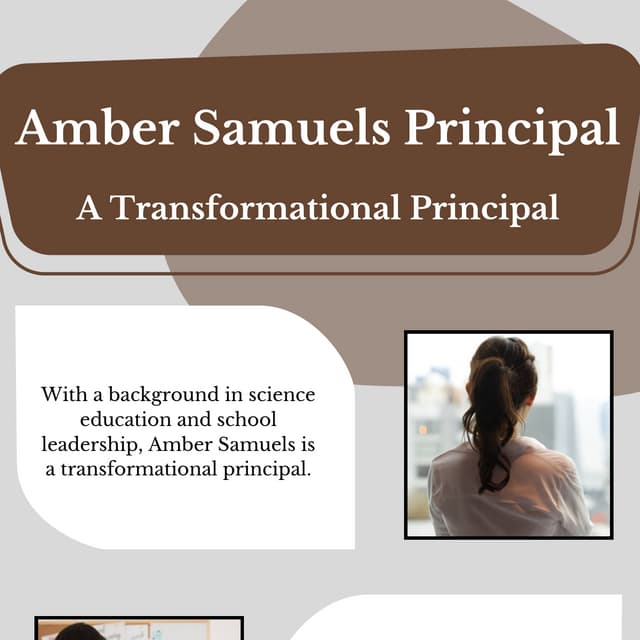 Amber Samuels Principal - A Multilingual Immigrant | PDF