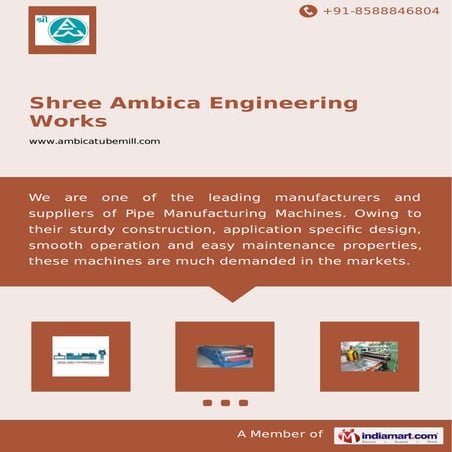 Shree Ambica Engineering Works, Tube Mills, Ahmedabad