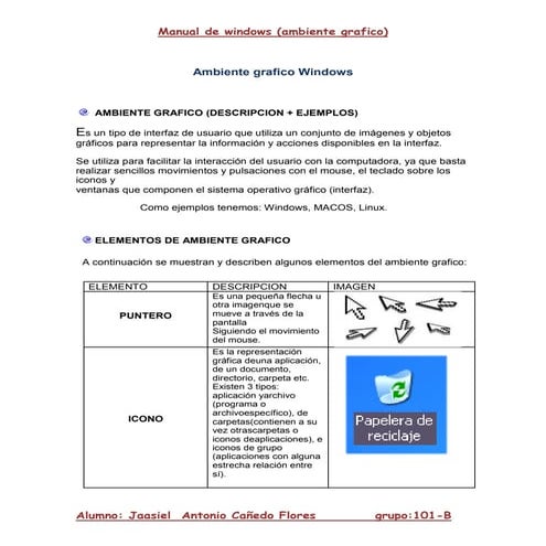 Ambiente grafico windows