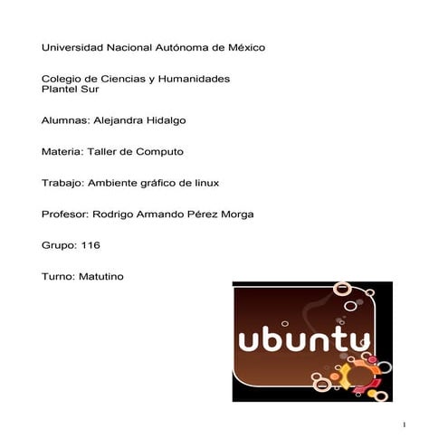 Ambiente gráfico linux 