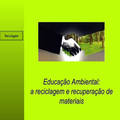 Ambiente reciclagem eb1murca