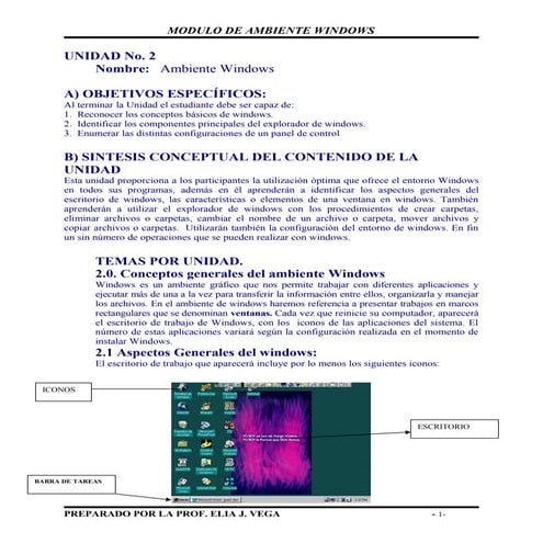 Ambiente windows manuales