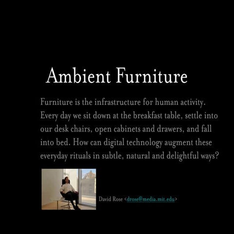 Ambient Furniture