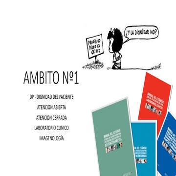 Ambito 1 Dignidad del Paciente