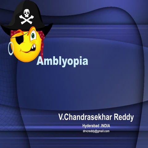 Amblyopia