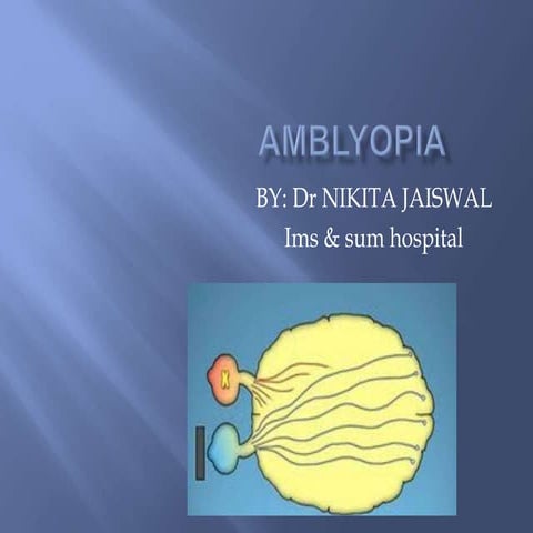 Amblyopia 