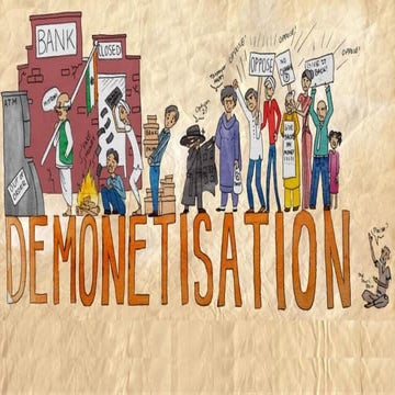 demonetisation in india, its history, pros and cons, etc | PPTX