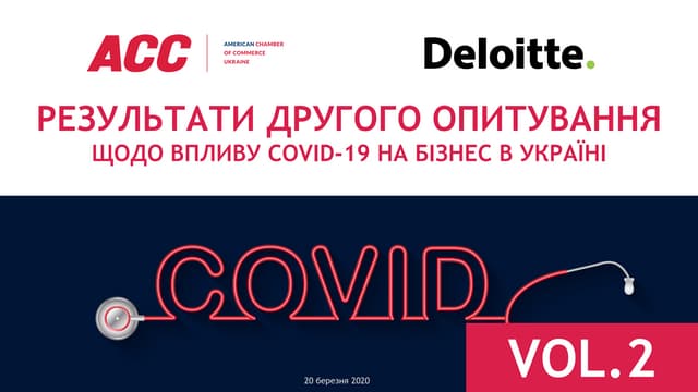 Результати опитування щодо впливу Covid-19 на бізнес (друга хвиля)