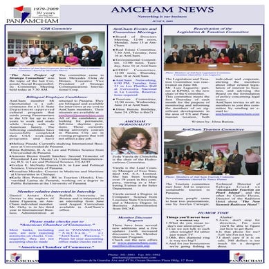Am Cham News, June 9
