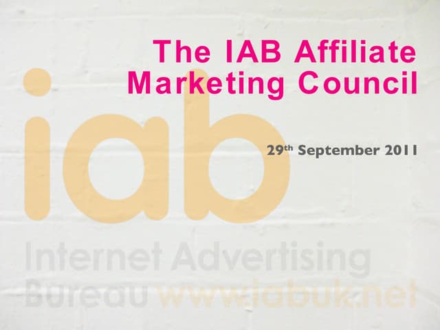 AMC Meeting 29th Sept 2011