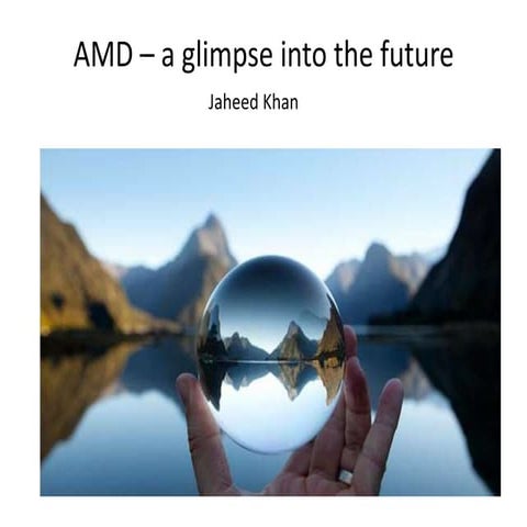 Age related macular degeneration - a glimpse into the future by Jaheed Khan