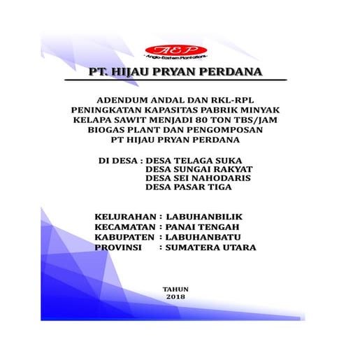 AMDAL PT HIJAU PRYAN PERDANA.pdf pt hijau