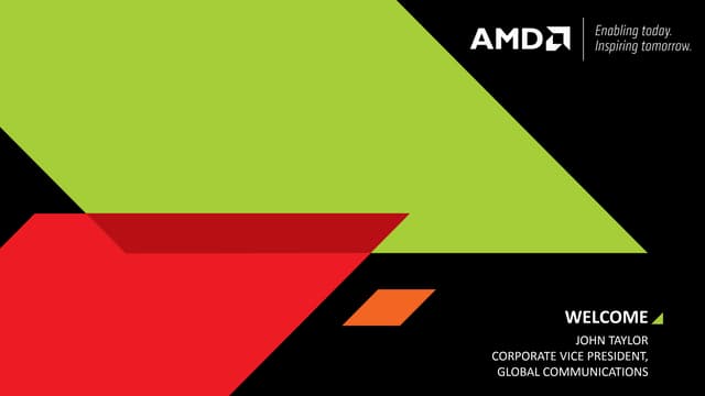 AMD AM1 Platform Presentation