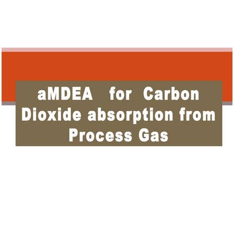 Activated MDEA solution(aMDEA)