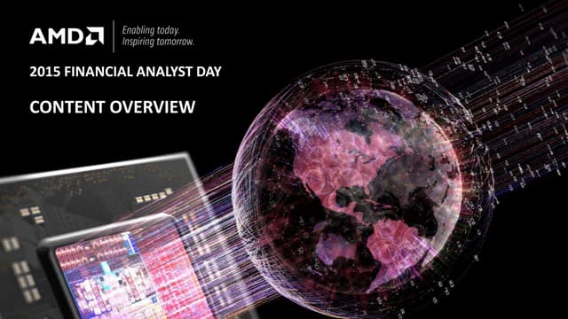 AMD Financial Analyst Day 2015