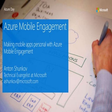 Making mobile apps personal with Azure Mobile Engagement