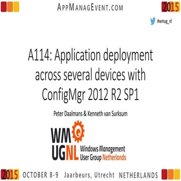 AppManagEvent: Application deployment across several devices with ConfigMgr 2...
